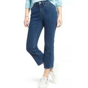 Treasure & Bond Praise Flare High Rise Crop Jeans